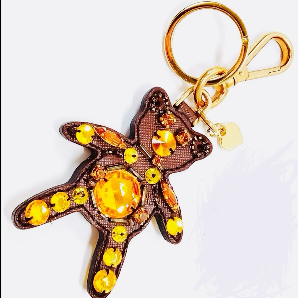 Authentic Prada stone keychain - image 1